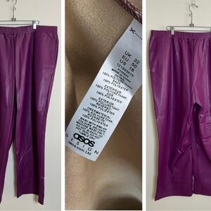ASOS Casual Purple Pants